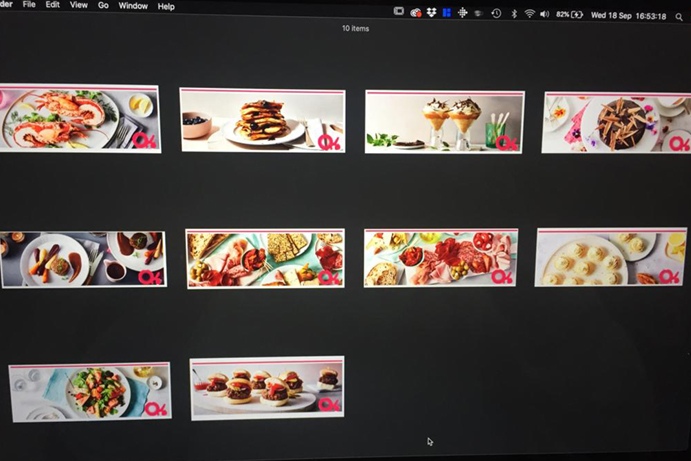 Photo previews
